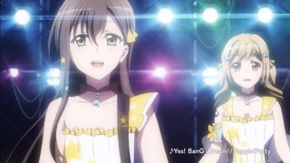 Anime girls stage lights microphone - unreal engine 5 free wallpaper