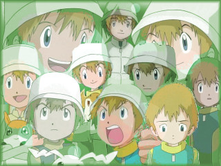 Group hats pointing green rayonism - hat free wallpaper