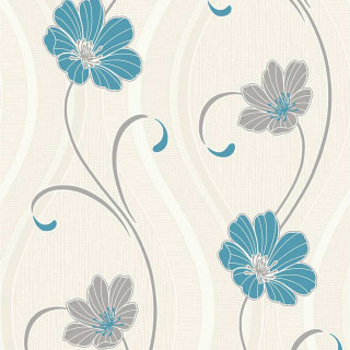 Blue gray flower wallpaper swirls - swirl and swirls free wallpaper