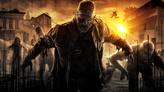 Zombies city night man knife - a group of zombies free wallpaper