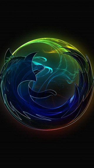Colorful abstract background circular shape - dark background free wallpaper