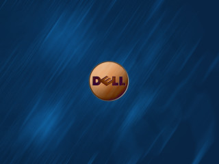 Dell logo blue background blurry - computer art free wallpaper