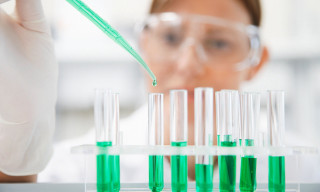 Woman labcoat greenliquid greenpipe biopunk - biopunk free wallpaper