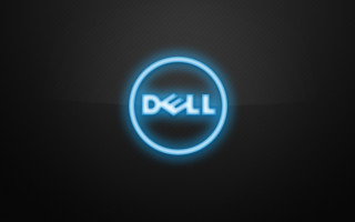Dell logo dark blue light - dynamic lighting free wallpaper
