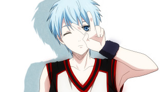 Man blue hair vest hand - his face free wallpaper