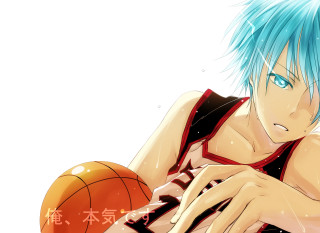 Man blue hair basketball red - blue hair holding free wallpaper