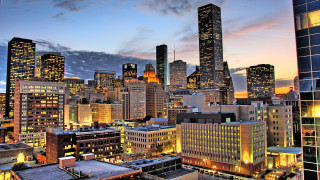 City skyline skyscrapers night clouds 2 - esaias boursse free wallpaper