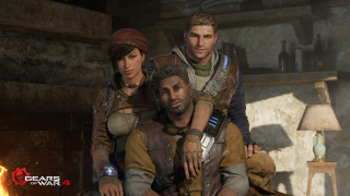Group people room fireplace man - eve ryder free wallpaper
