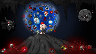 Cartoon character hill skull background - eden box free wallpaper