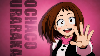 Cartoon girl vulcan sign go - temporary free wallpaper