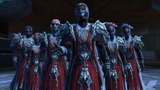 Demonic men red black outfits - demonic free wallpaper