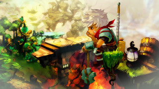 Man hat pipe trees bushes - a painting of a man free wallpaper