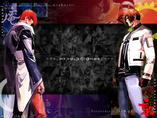 Anime characters colorful background black 2 - final fantasy free wallpaper for desktop