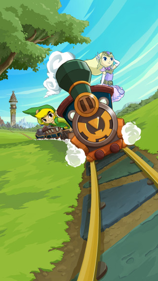Train forest person green hat - a train car free wallpaper