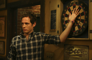 Man holding hand dartboard darts - concept art free wallpaper