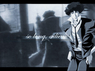 Man suit tie standing wall 8 - anime visual free wallpaper