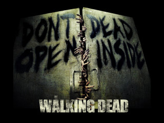 Lock chain poster security warning - inside free wallpaper