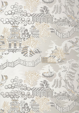 Trees buildings fence pattern wallpaper - free winter wallpaper
