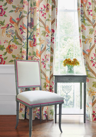 Chair window flowered curtain vase - a vase of flowers free wallpaper