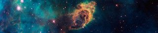 Colorful star formation space nebula - benoit b. mandelbrot free wallpaper