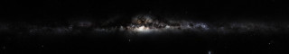 Dark night bright light stars - galaxy free wallpaper