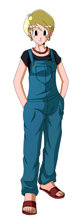 Cartoon character blue overall black - anime style free wallpaper