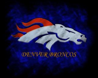 Denver football logo blue background - a denver football logo free wallpaper
