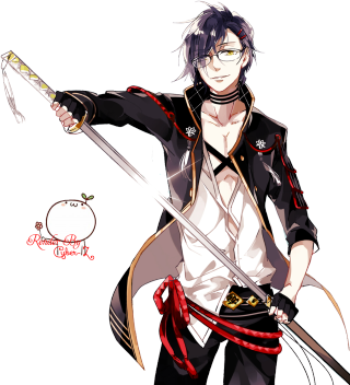 Man sword hat black shirt - his shirt free wallpaper
