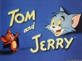 Tom jerry cat mouse blue - andries both free wallpaper