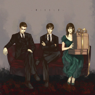 Couple couch box woman standing - a box free wallpaper