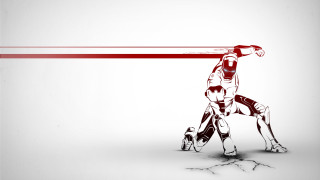 Man suit baseball bat red - extreme illustration free wallpaper