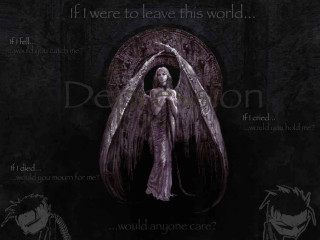 Woman angel wings dark background - ben templesmith free wallpaper