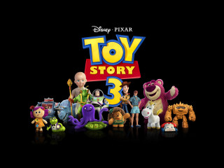 Toy story characters black background - pixar and disney animation free wallpaper