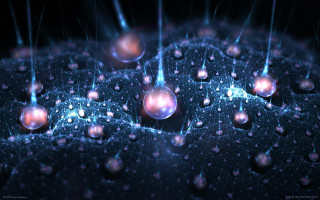 Bubbles water drops on them - benoit b. mandelbrot free wallpaper for desktop