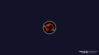 Red yellow logo black background 2 - dr. atl free wallpaper