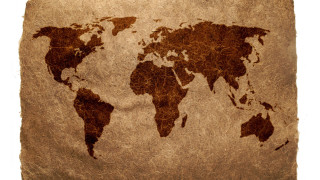 Brown white world map paper - a piece of paper free wallpaper