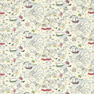 Boats stars pattern white background - naive free wallpaper