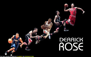 Basketball game men black background - derek hill free wallpaper