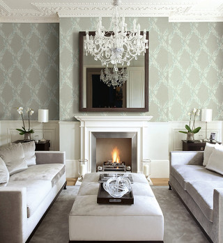 Living room couch cozy interior 18 - a flemish baroque free wallpaper