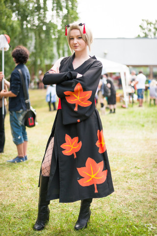 Woman black dress coat cosplay - other person free wallpaper