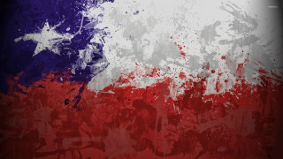 Red white blue star black - white star free wallpaper