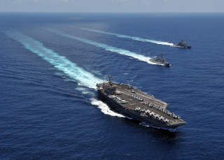 Group ships ocean water smaller - a group of ships free wallpaper