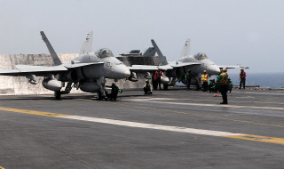 People fighter jet runway ocean - a fighter jet free wallpaper