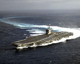 Large ship ocean water clouds - water free wallpaper