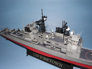 Battleship model lyco tiltshift donald - a blue background free wallpaper