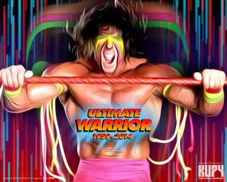 Ultimate warrior man rope neck - heroic free wallpaper