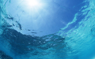 Underwater view of water surface - aquirax uno free wallpaper for desktop