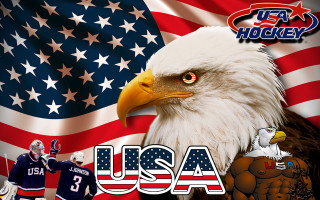 Eagle hockey jersey flag background - a flag in the background free wallpaper