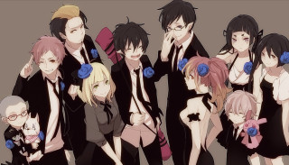 Anime group floral makeup gothic - madhouse free wallpaper