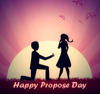 Man kneeling woman flower sunset - the sun free wallpaper